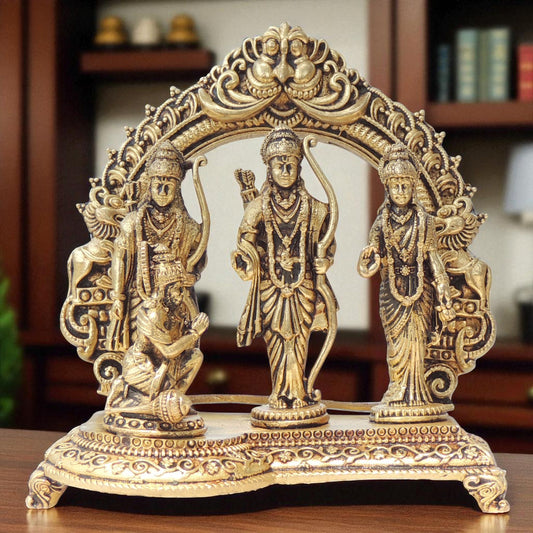 Brass Showpiece Ayodhya Ram Mandir, Temple - 5*4*4 Inch (BS1466 B)