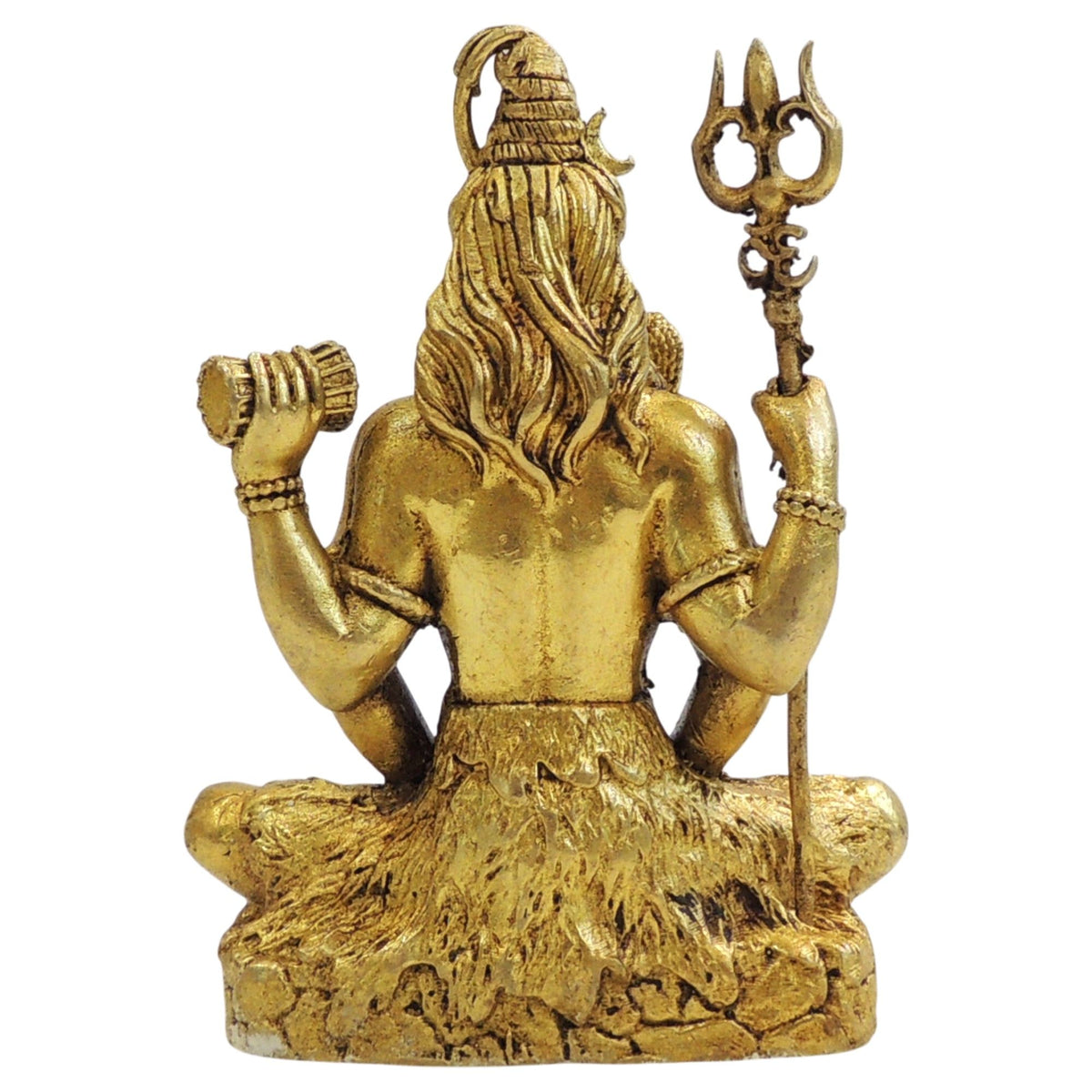 Brass Showpiece Shiv Ji God Idol Statue - 3*2*4 Inch (BS1734 X)