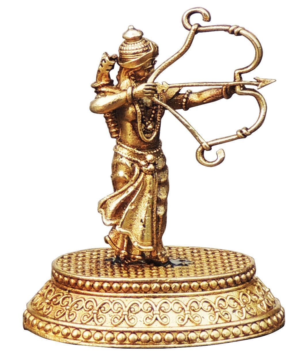 Brass Showpiece Ram Darbar God Idol Statue - 9.5*6*14 Inch (BS1394 M)