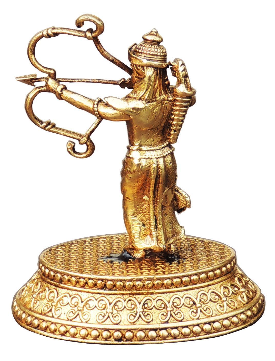 Brass Showpiece Ram Darbar God Idol Statue - 9.5*6*14 Inch (BS1394 M)