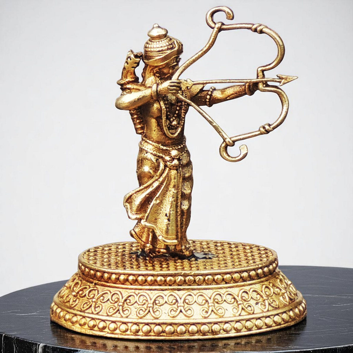 Brass Showpiece Ram Darbar God Idol Statue - 9.5*6*14 Inch (BS1394 M)