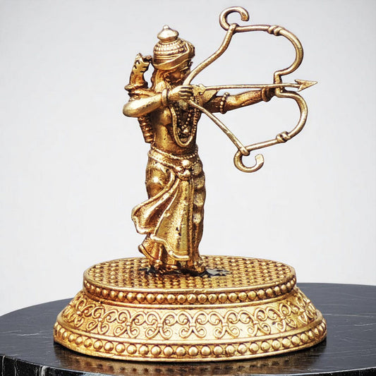 Brass Showpiece Ram Darbar God Idol Statue - 9.5*6*14 Inch (BS1394 M)