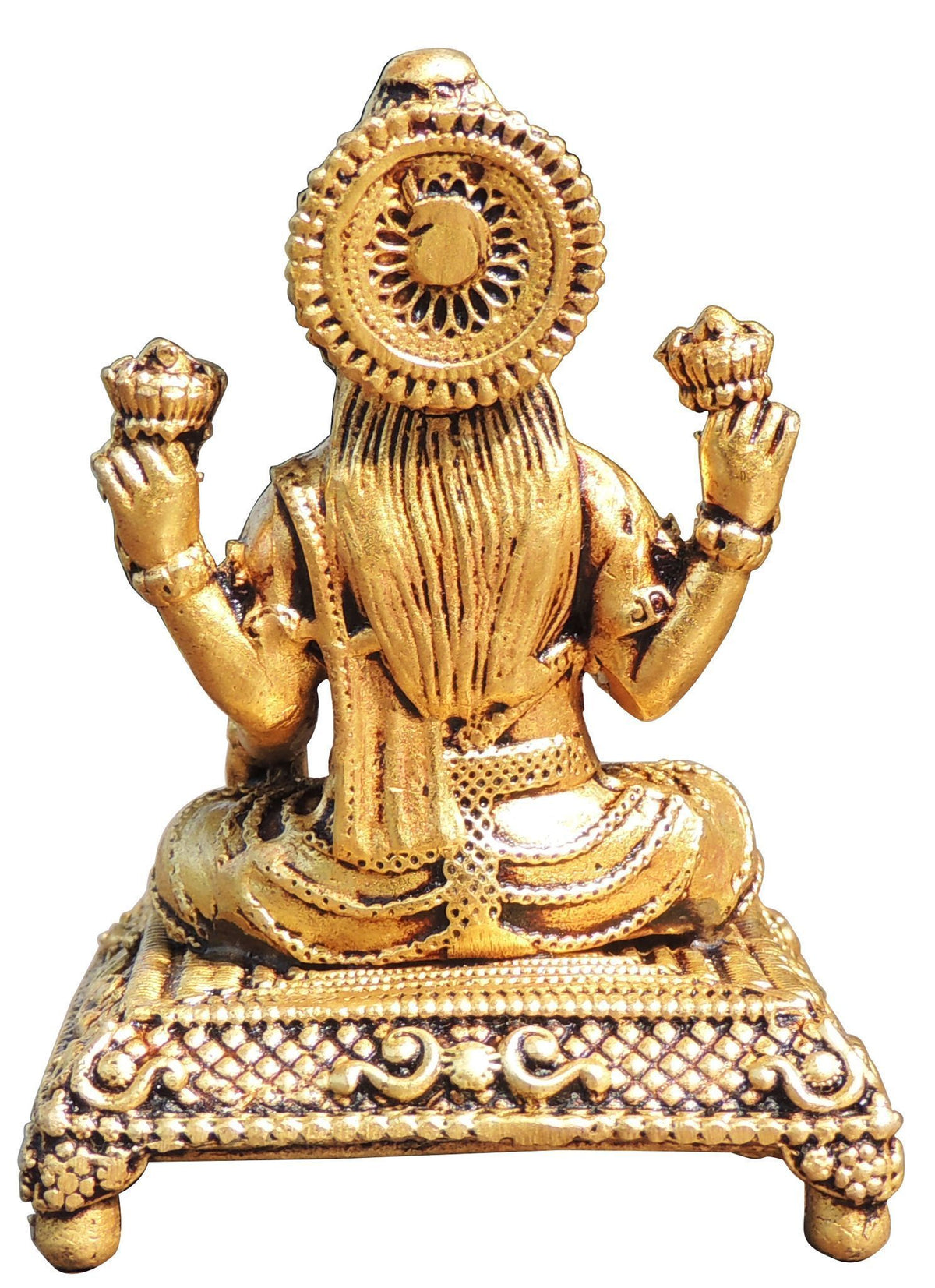 Brass Showpiece Laxmi Ji God Idol Statue - 2*2*2.6 Inch (BS1775 L)