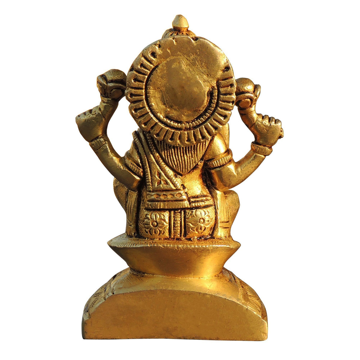 Brass Showpiece Laxmi Ji God Idol Statue - 3*2.2*4.5 Inch (BS1781 L)