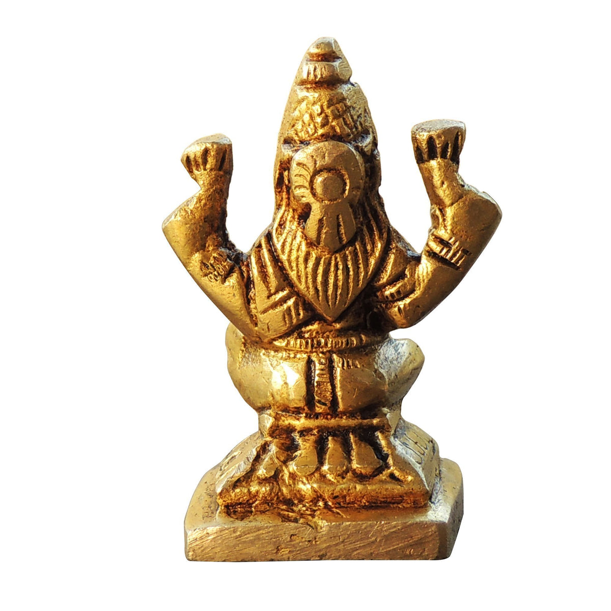 Brass Showpiece Laxmi Ji God Idol Statue - 1.2*1.2*2 Inch (BS1785 L)