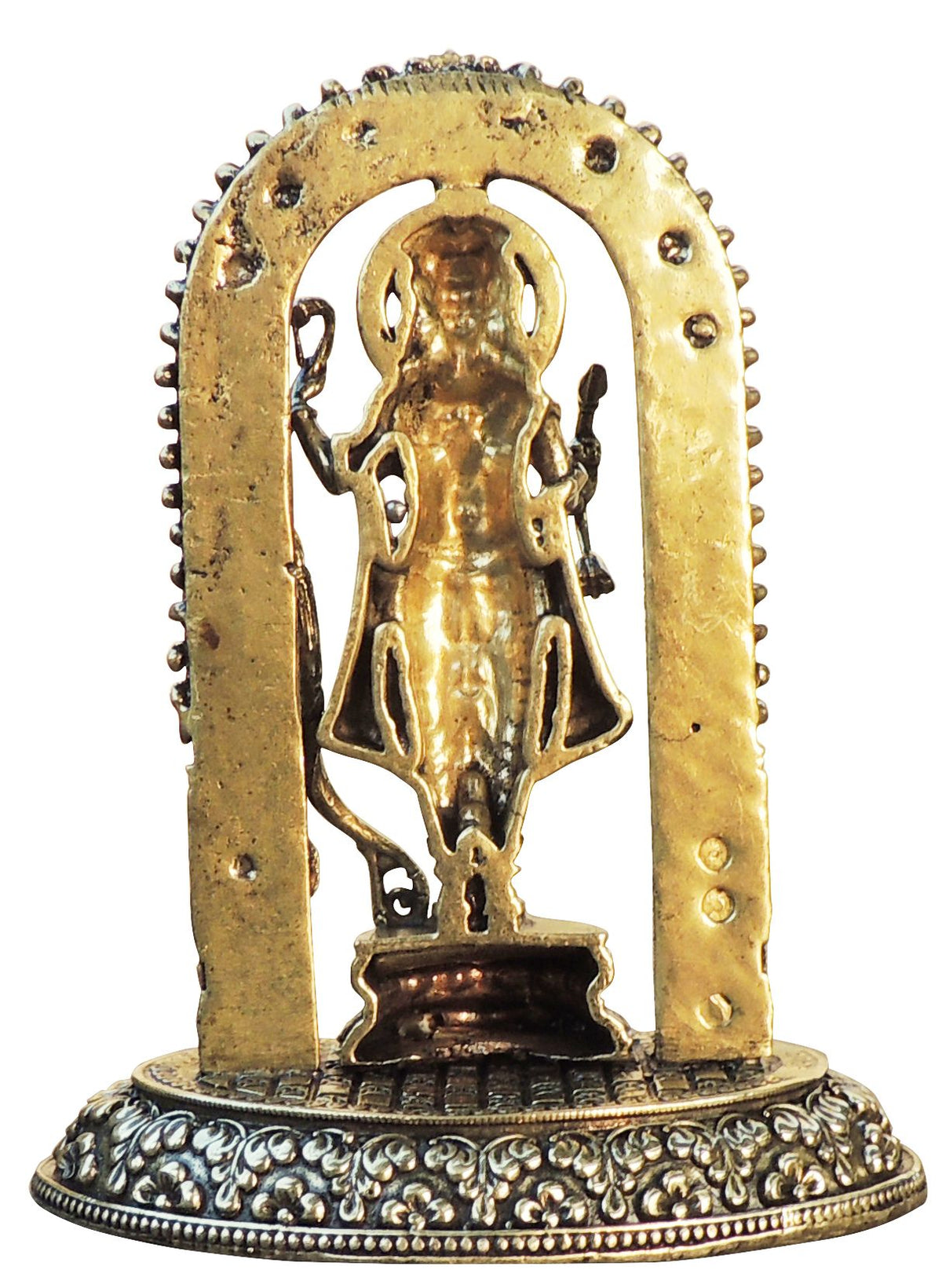 Brass Showpiece Ram Ji God Idol Statue - 4.2*3.1*6 Inch (BS1802 G)