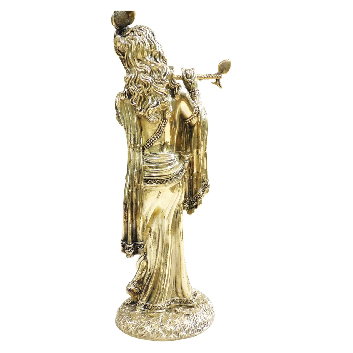 Brass Showpiece Krishna Statue - 5.5*5.5*16 Inch (BS1806 L)