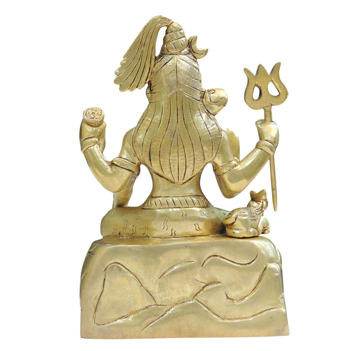 Brass Showpiece Shiv Ji God Idol Statue - 2.5*5*7.5 Inch (BS1834 C)