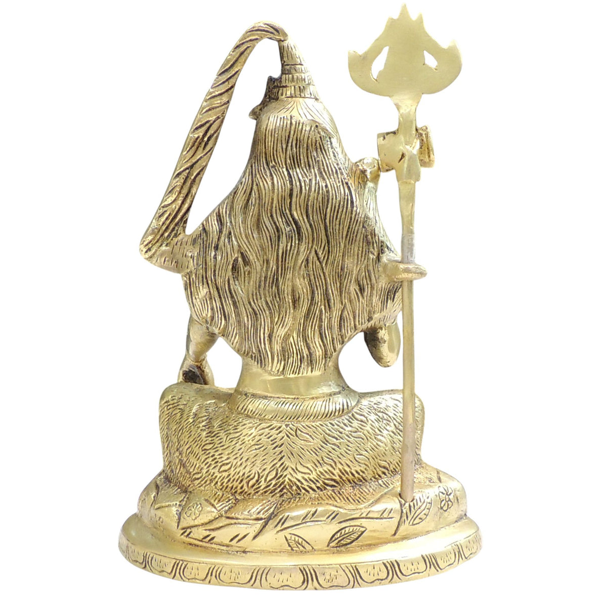 Brass Showpiece Shiv Ji God Idol Statue - 6.5*3.6*9 Inch (BS1834 D)