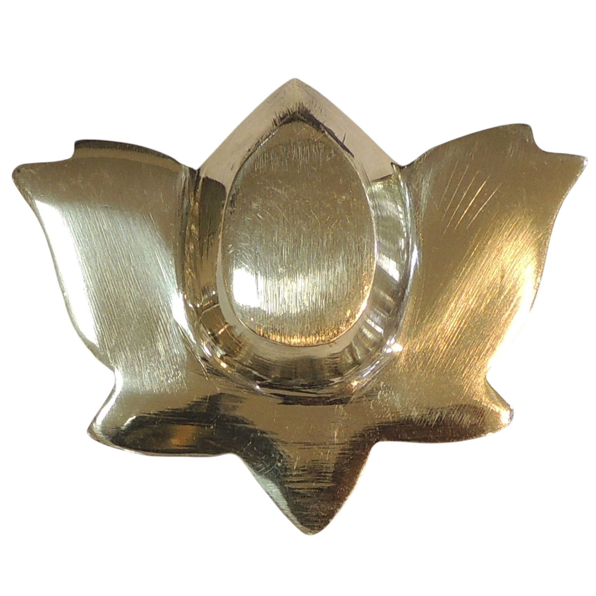 Brass Showpiece Kamal Deepak God Idol Statue - 3.3*2.5*0.5 Inch (BS1837 C)