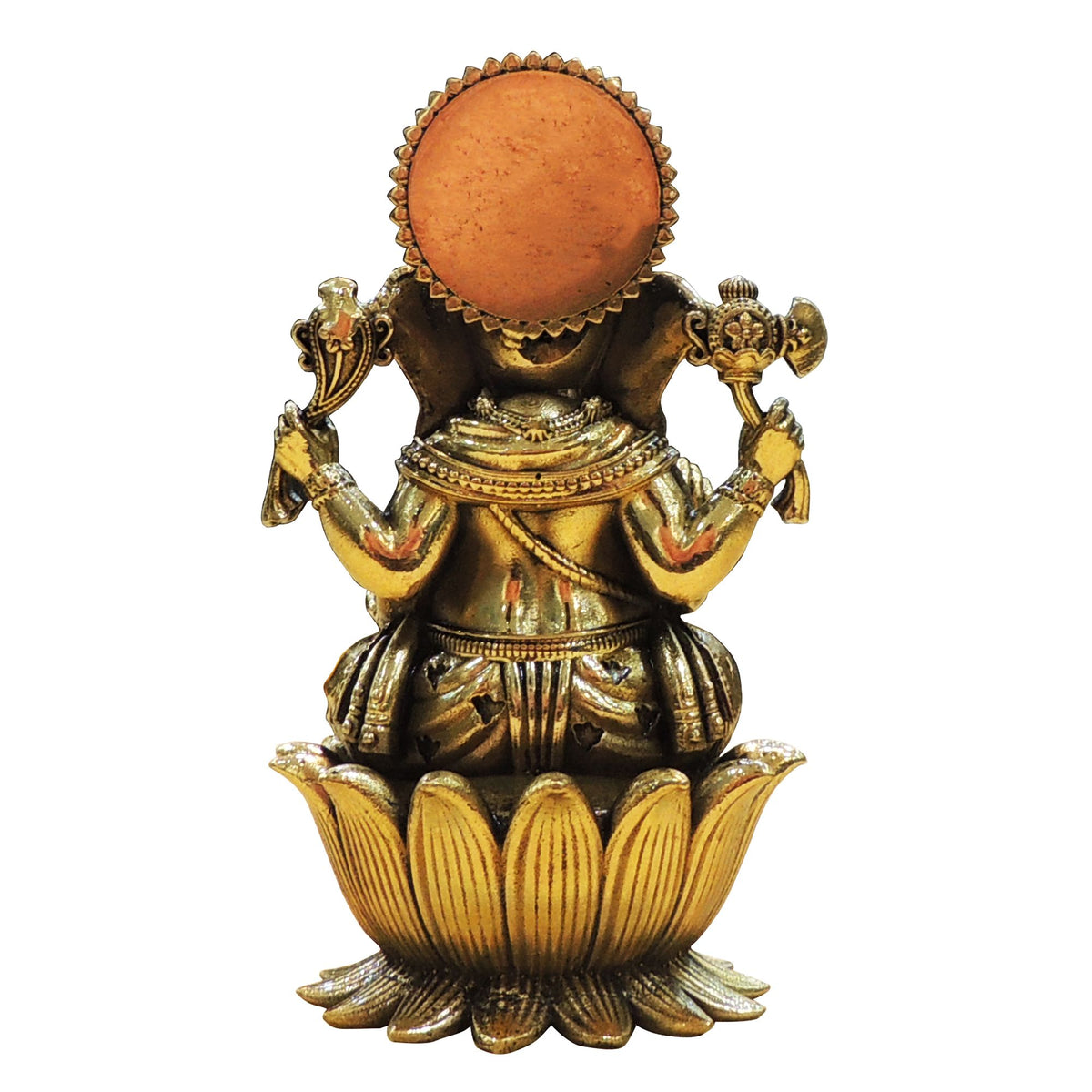 Brass Showpiece Ganesh Ji God Idol Statue - 2.5*2*4 Inch (BS1847 G)