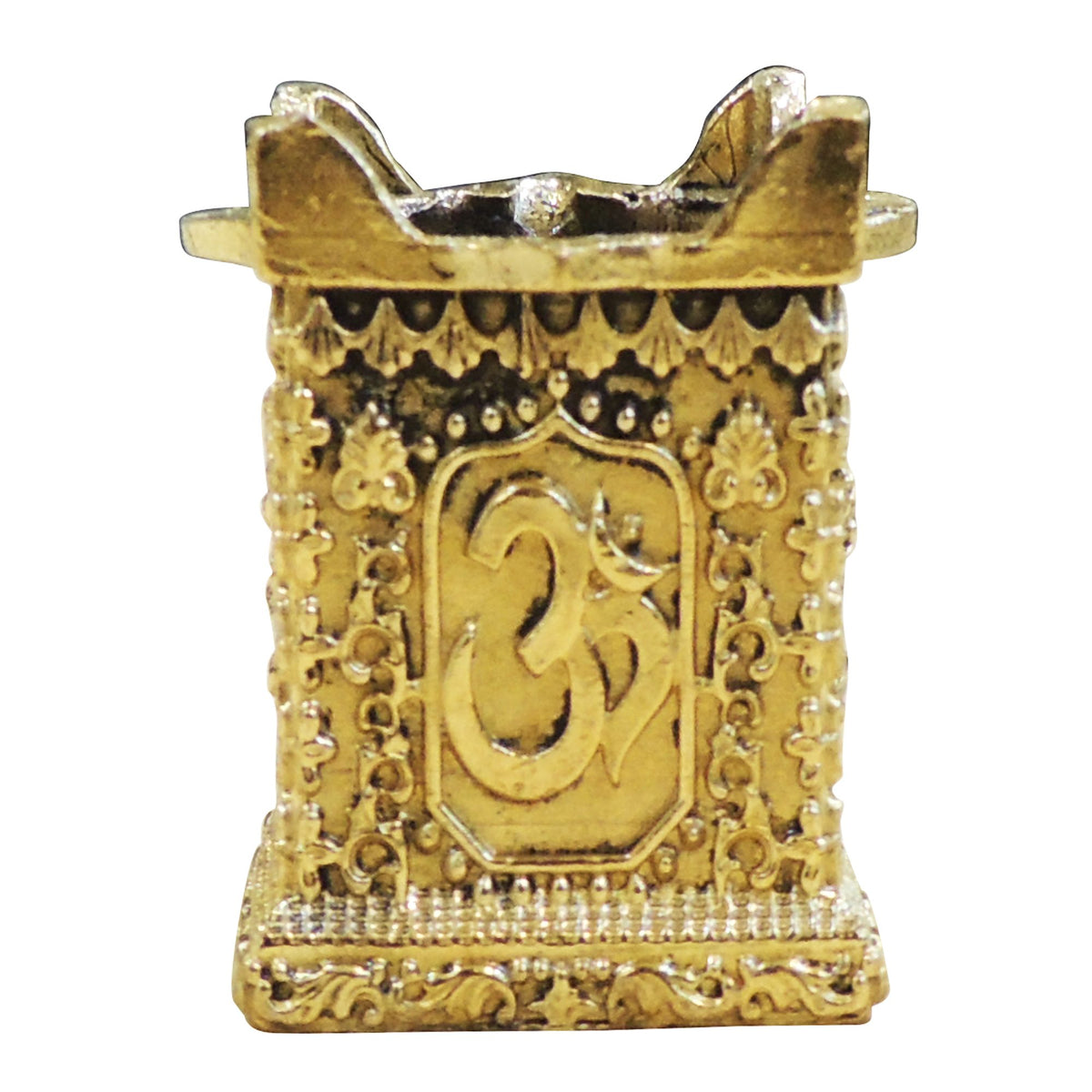 Brass Showpiece Deepak God Idol Statue - 1.2*1.2*2 Inch (BS1859 C)