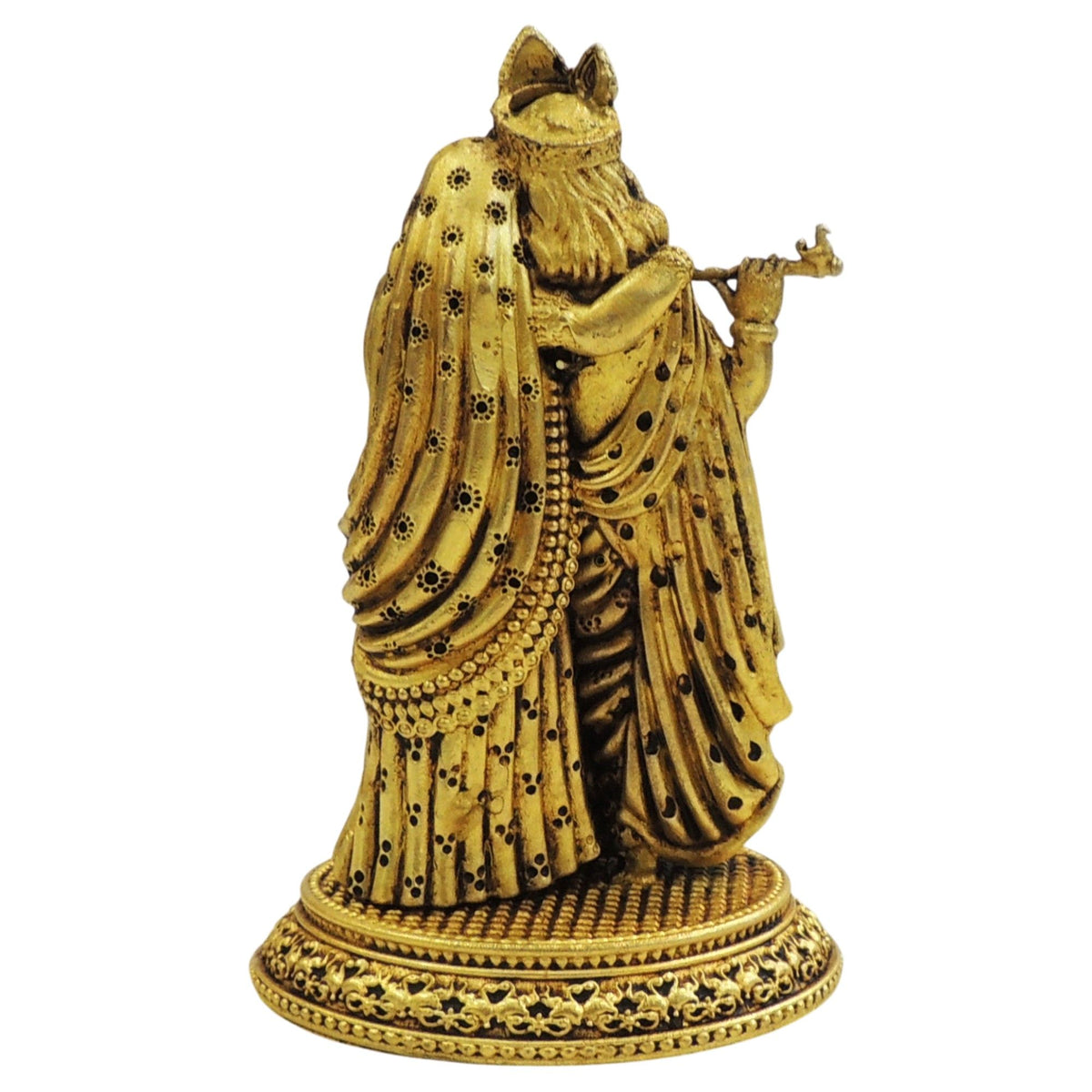 Brass Showpiece Radha Krishna God Idol Statue - 2.7*2*4 Inch (BS1883 B)