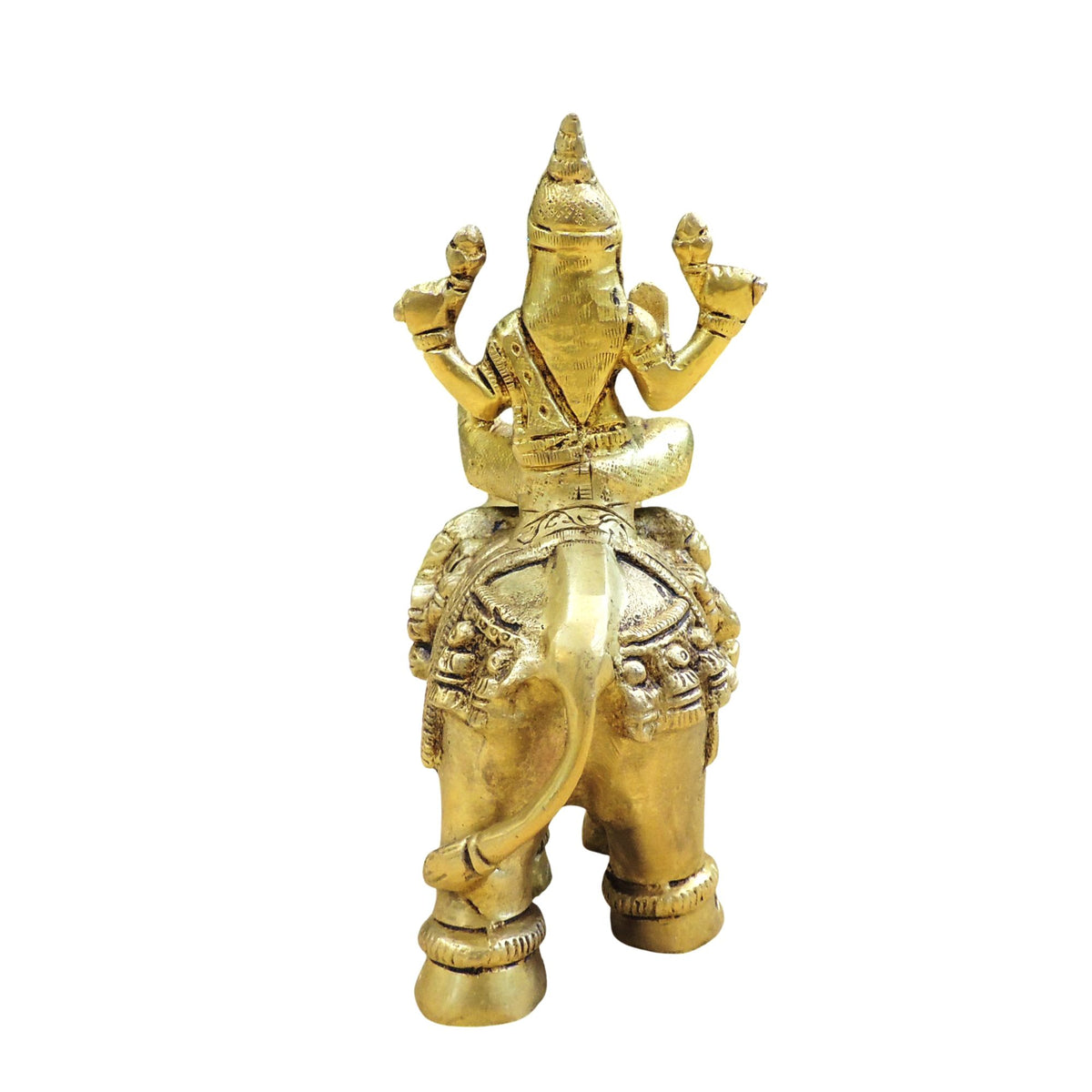 Brass Showpiece Laxmi God Idol Statue - 6*2.6*6 Inch (BS1892 L)
