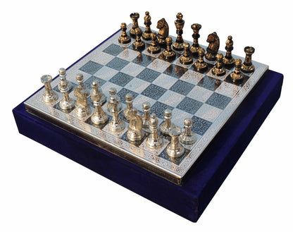 Brass Chess - 11.8*11.8*3.8 inch (BS363 C)