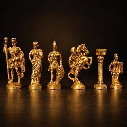 Brass Chess - 13.5*13.5*4 inch (BS363 H)