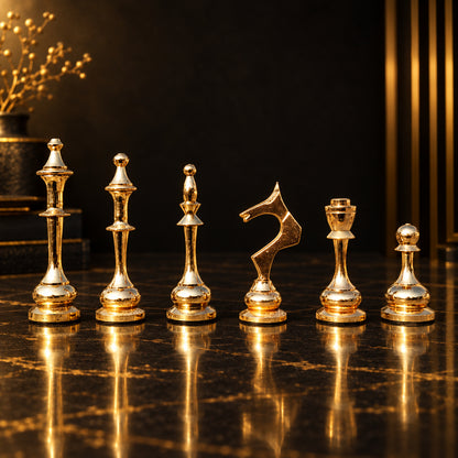 Brass Chess - 11.8*11.8*4 inch (BS363 I)