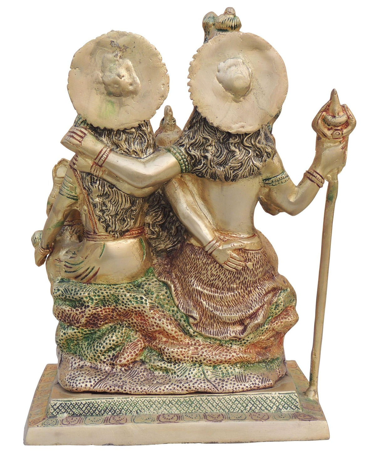 Brass Shiv Parivar Idol - 9*6.5*11.5 Inch (BS493 E)
