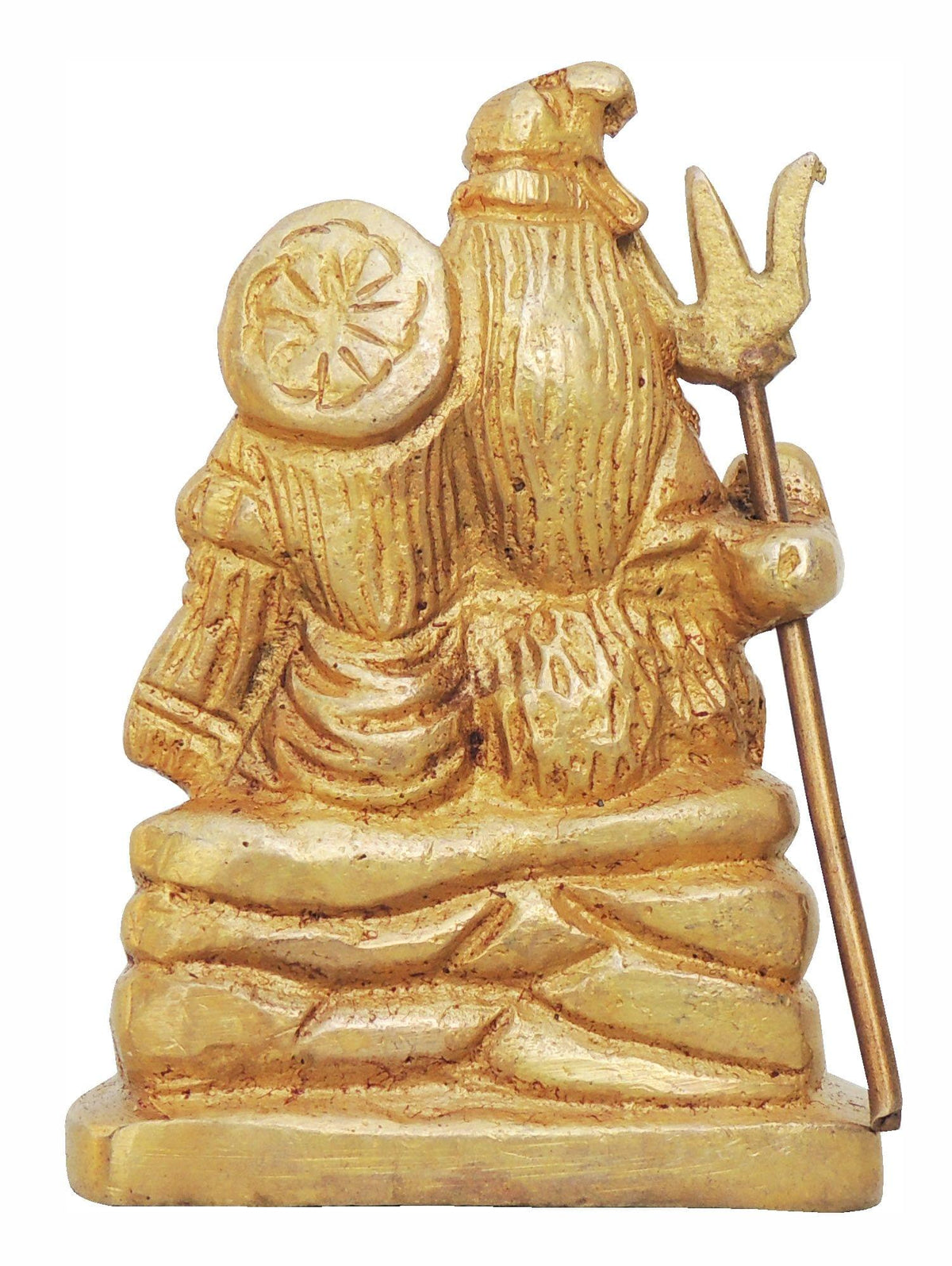 Brass Showpiece Shiv Parivar Idol Statue  - 2*1*2.5 inch (BS760 A)