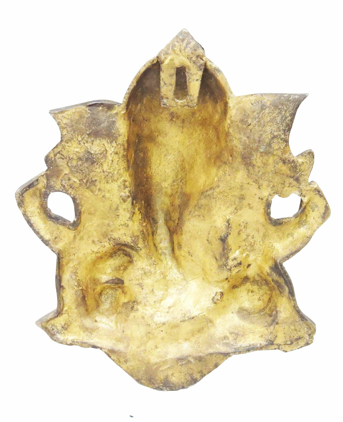 Brass Showpiece Wall Haning Ganesh Ji Statue - 7.5*1.5*8.5 Inch (BS794 A)
