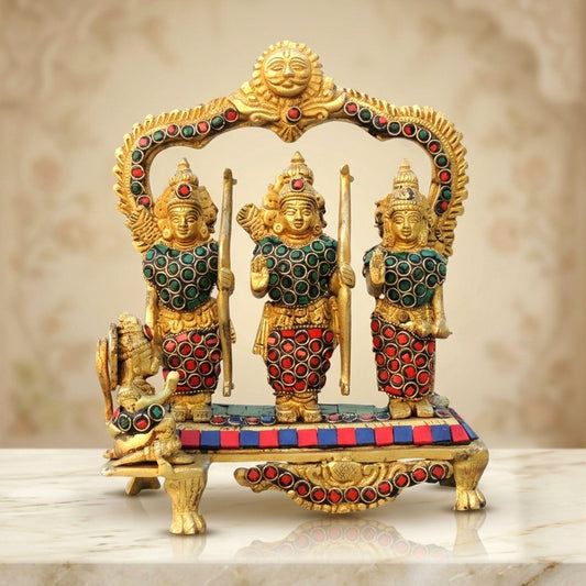 Brass Showpiece Ram Ji God Idol Statue - 6*3*11 Inch (BS1358 D)