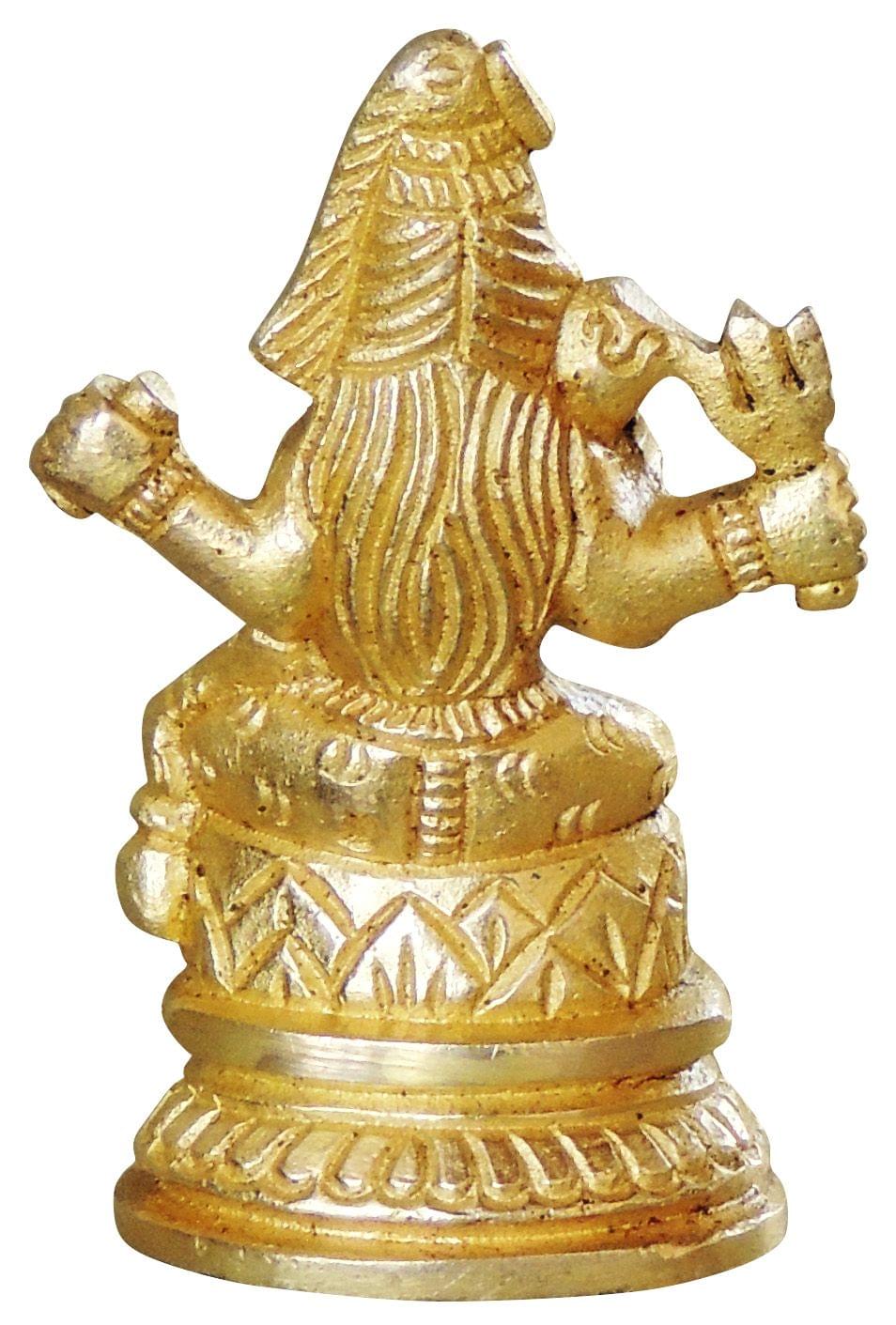 Brass Showpiece Shiv Ji Idol Statue  - 1.5*1*2.5 inch (BS856 C)