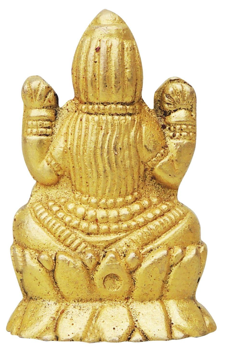 Brass Showpiece Laxmi Ji Statue - 1.5*1*2 Inch (BS859 A)