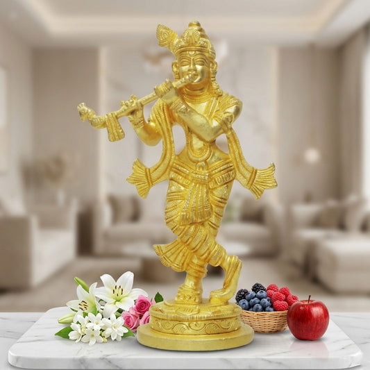 Brass Krishna Super Fine Finish Idol-4.5*2.5*7 (BS882 A)