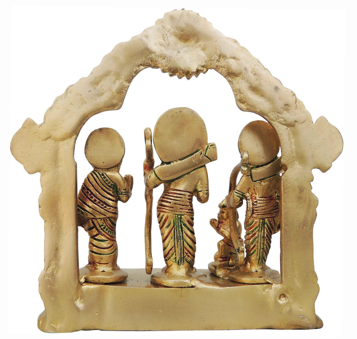 Brass Showpiece Ram Ji Statue - 5.3*5.3*15 Inch (BS886 R)