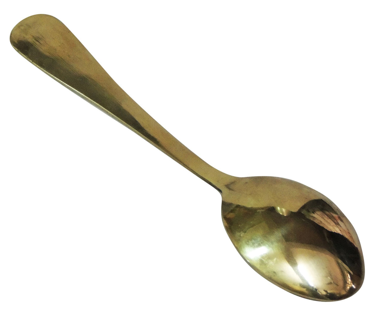 Pure Brass Spoon - 6.3*1.4*0.6 inch (CU061 A)