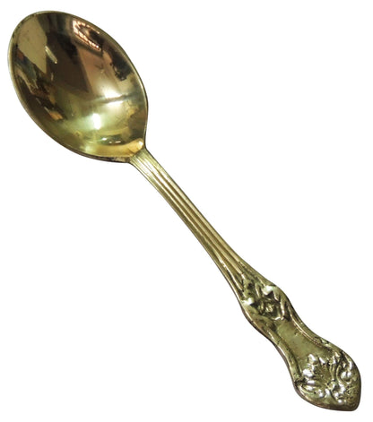Pure Brass Spoon  - 6.3*1.4*0.6 inch (CU061 C)