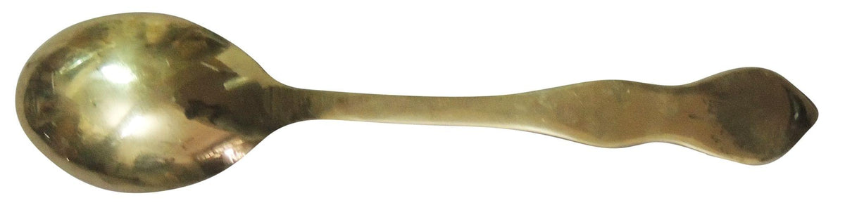 Pure Brass Spoon  - 6.3*1.4*0.6 inch (CU061 C)