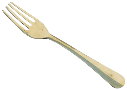 Pure Brass Fork  - 7.2*1.2*0.5 inch (CU062 D)