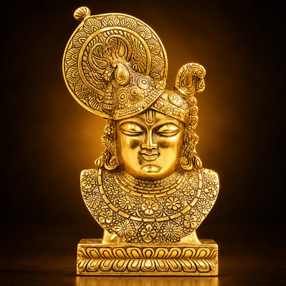 Aluminium Showpiece Srinath - 5*2*8.5 Inch (AS501 G)