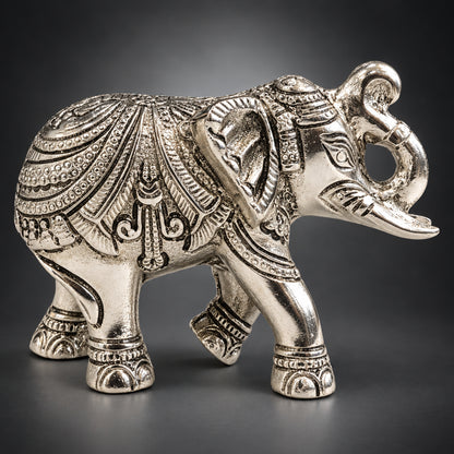 Aluminium Showpiece Elephant - 5*2*3.5 Inch (AS503 S)