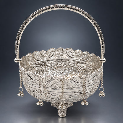 Aluminium Decorative Basket - 7.5*7*3.5 Inch (AT071 D)