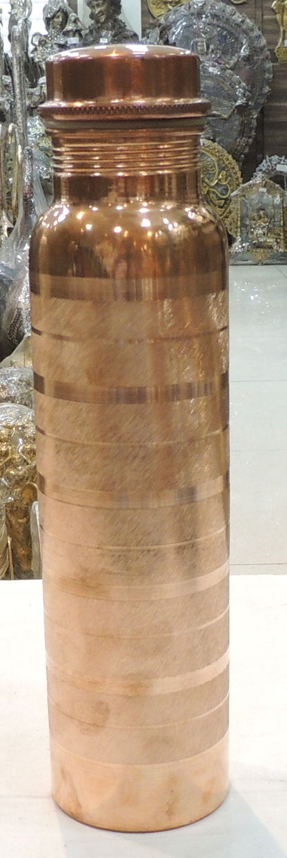 Copper Drinking Water Bottle - 3.2*3.2*13 Inch (BC202 F)
