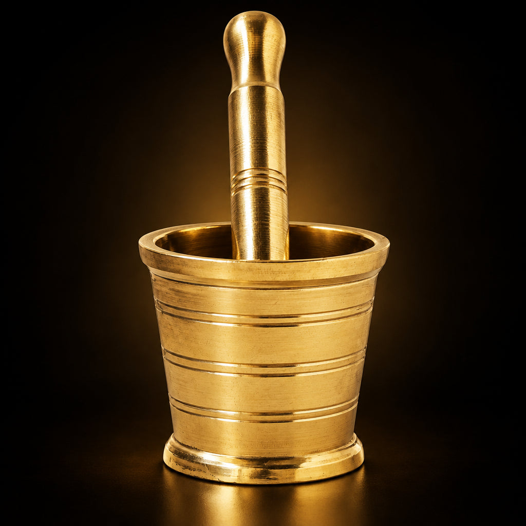 Brass Khal Batta Pan Kutti Iman Dusta No. 2 inch (F321 D)