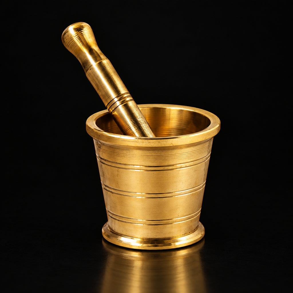 Brass Khal Batta Pan Kutti Iman Dusta No. 3  inch (F321 E)