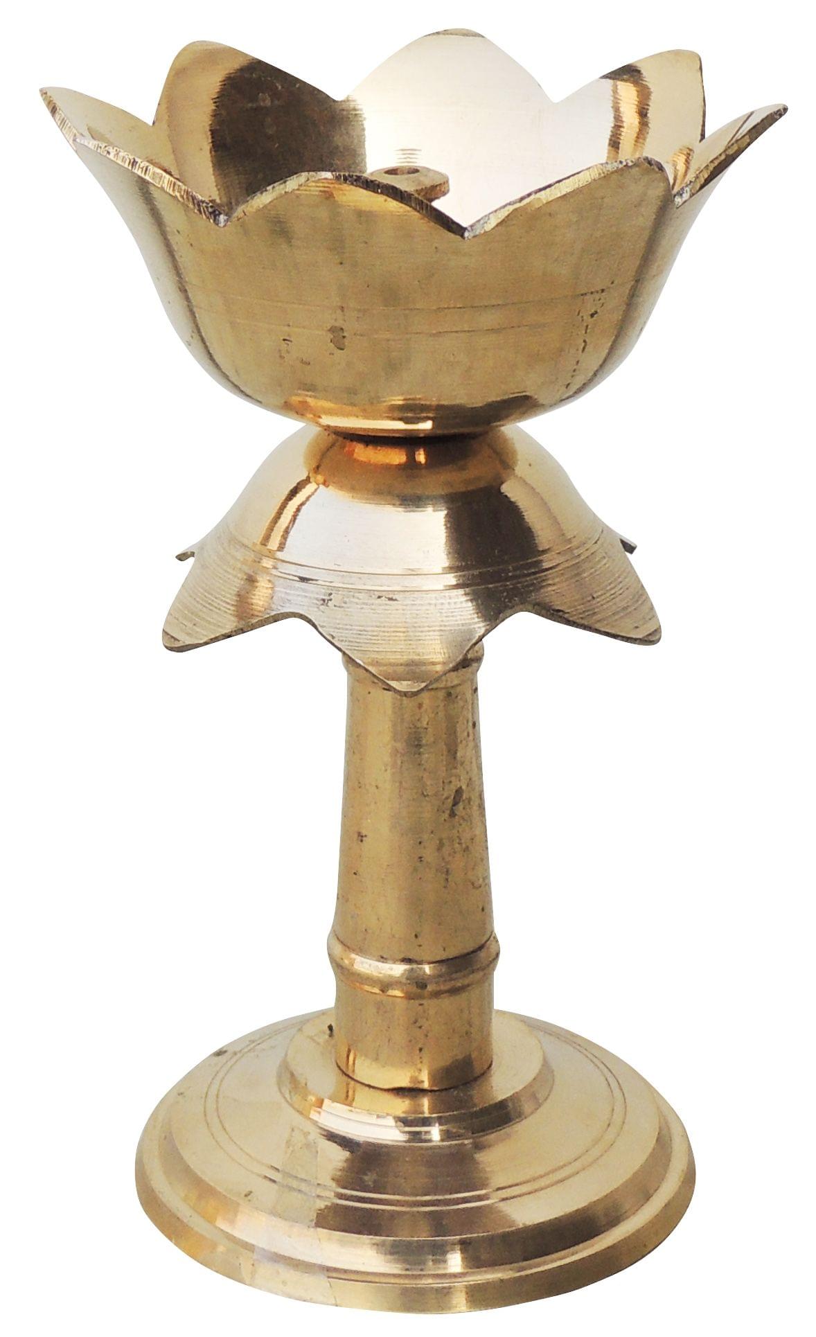 Kamal Stand Deepak No.4- 3.5*3.5*5.5 inch (F634 E)