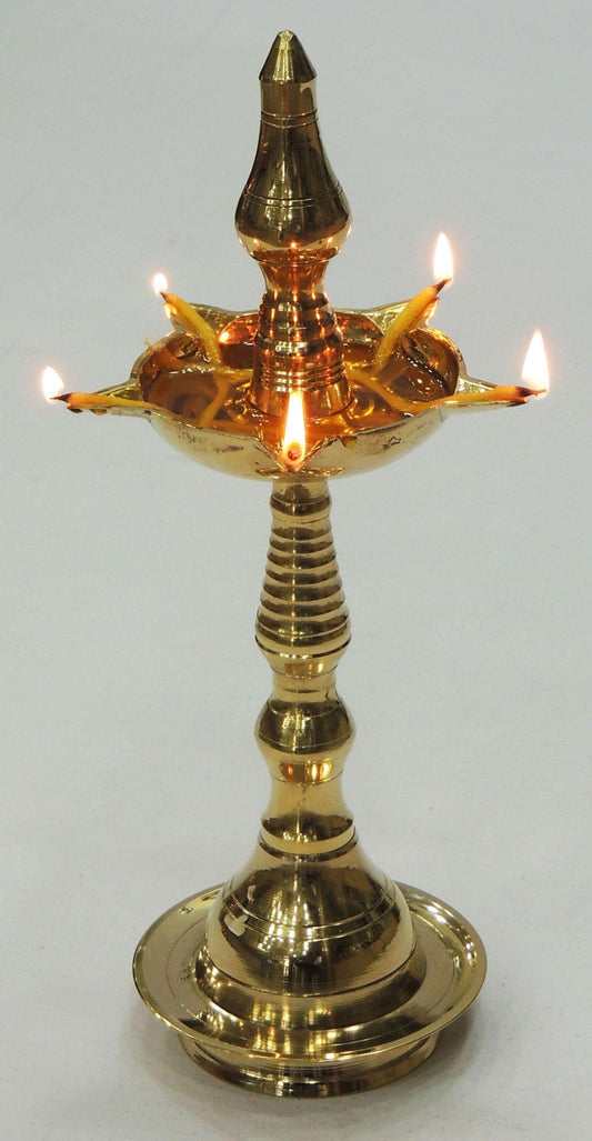 Kerala Fancy No. 9 - 4.6*4.6*11.2 inch (F642 C)