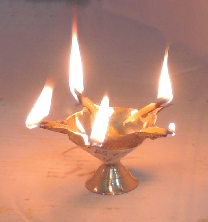 Panch Mukhi Deepak No. 0- 3*3*1.8 inch (F663 C)