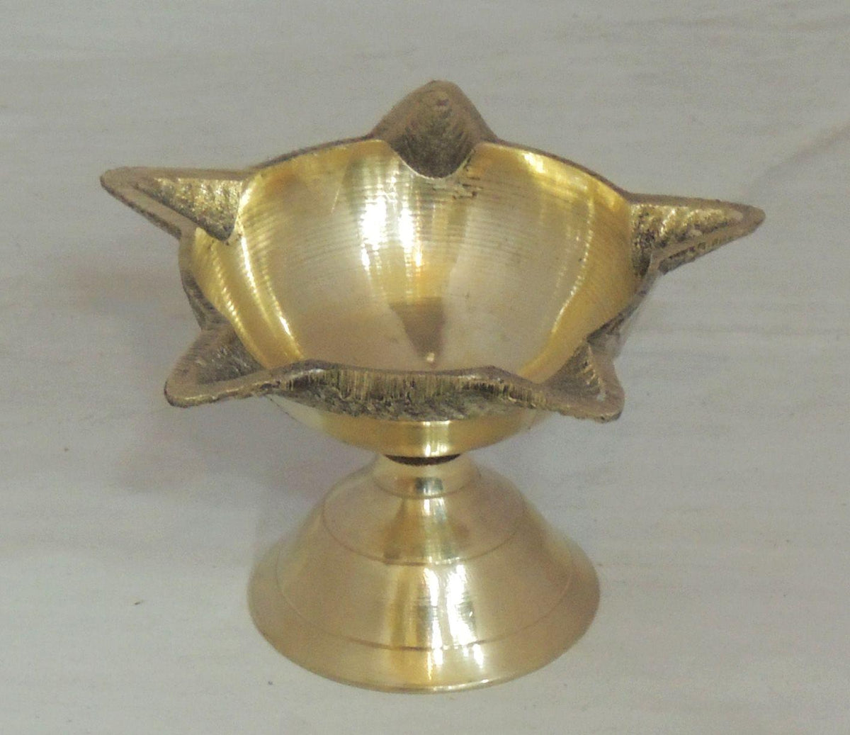 Panch Mukhi Deepak No. 2  - 3.4*3.4*2.4 inch (F663 E)