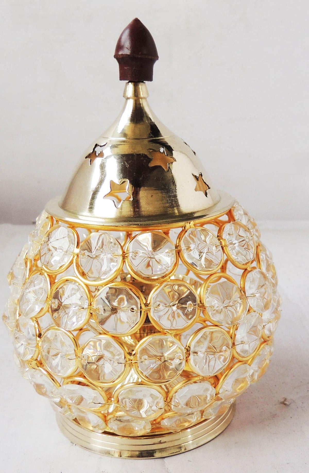 Matki Crystal Deepak No. 3- 4*4*6.2 inch (F672 C)
