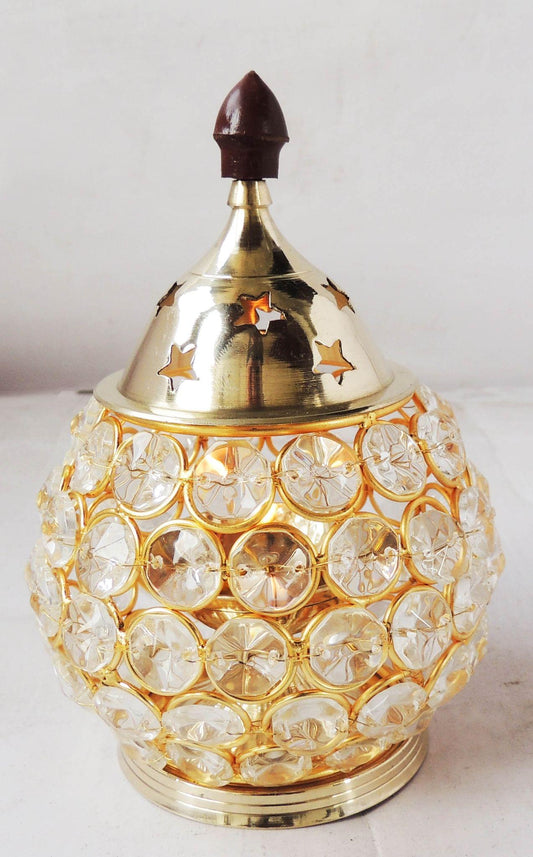 Matki Crystal Deepak No. 3- 4*4*6.2 inch (F672 C)