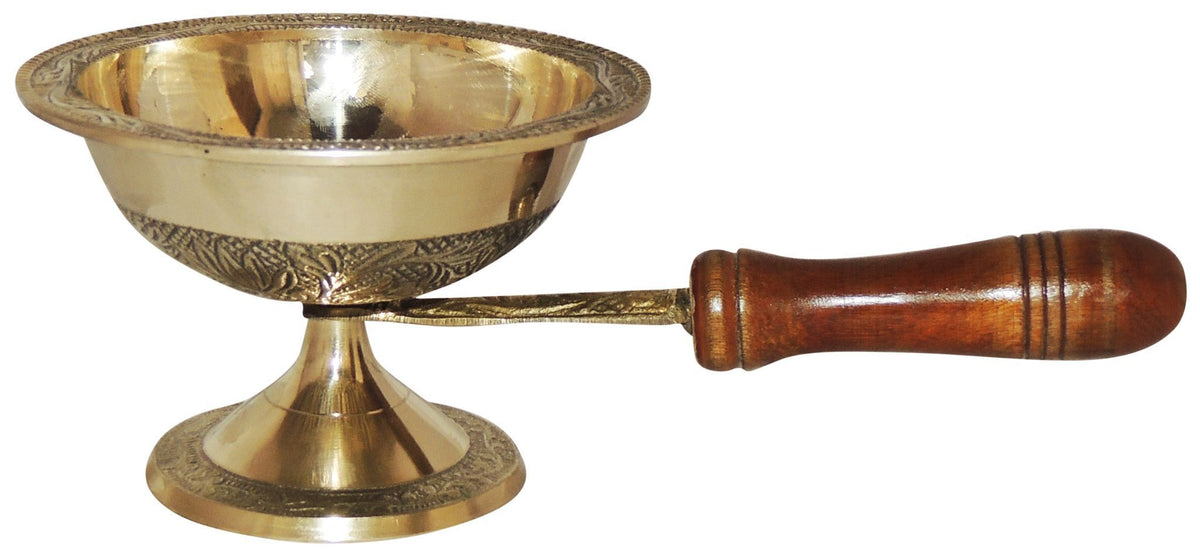 Brass Table Decor Deepak - 9*4.5*3.2 inch (F684 D)