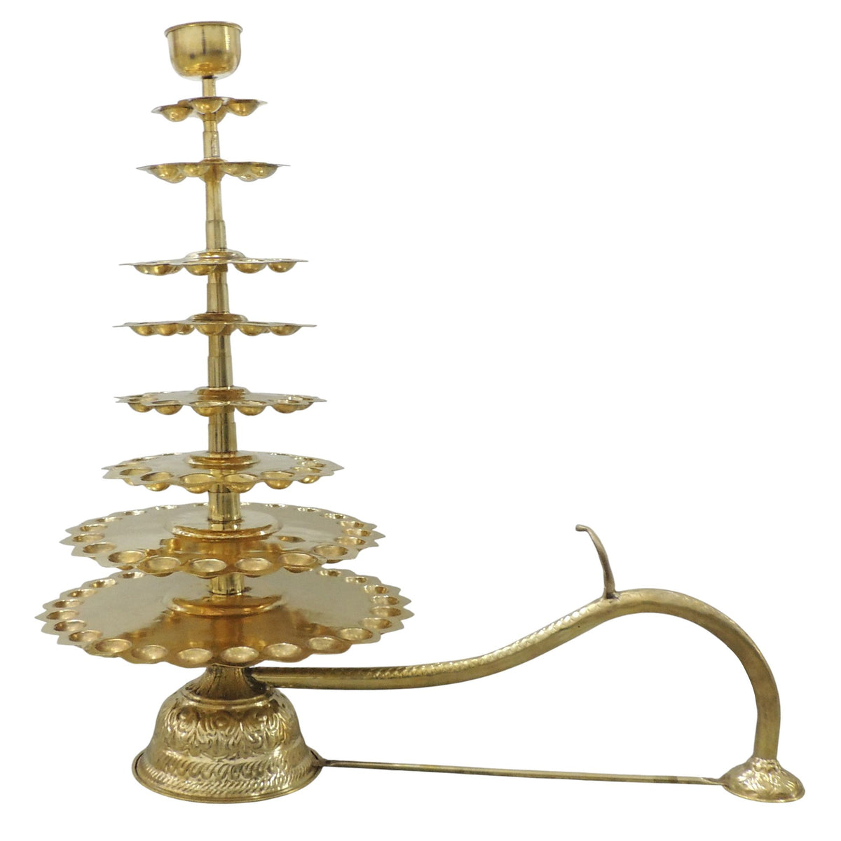 Brass Ganga Arti - 32*16*32 Inch (F721 K)