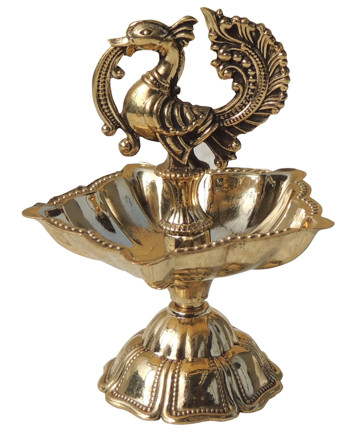 Brass Decorative Brass Murga Deepak No. 2 - 2.5*2.5*3.5 Inch (F778 C)