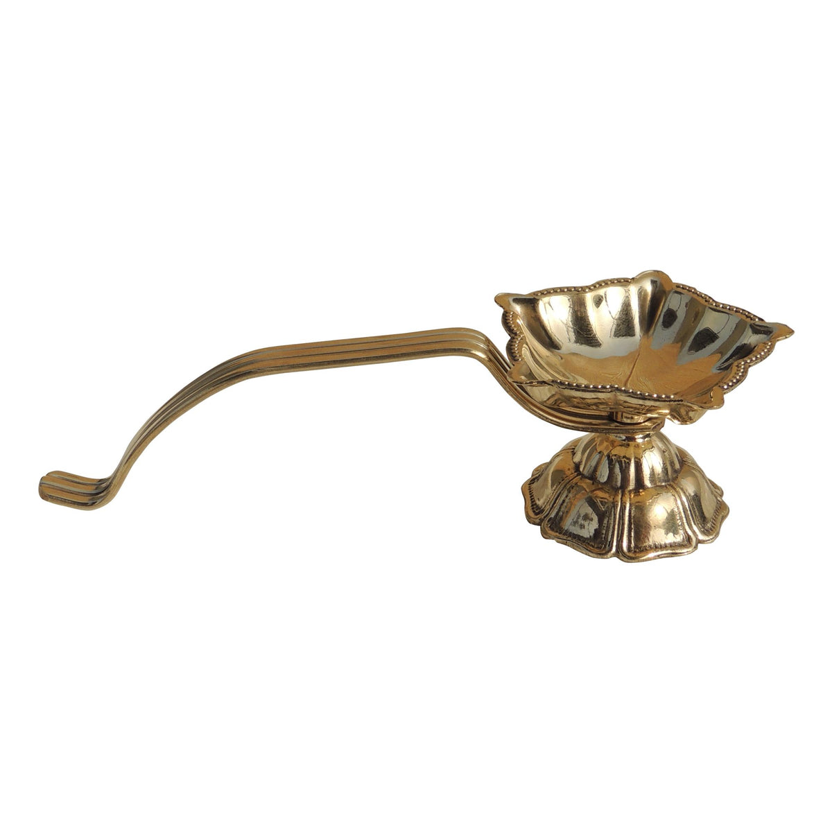 Brass Decorative Akhand Deepak - 5.5*2.3*1.5 Inch (F780 B)