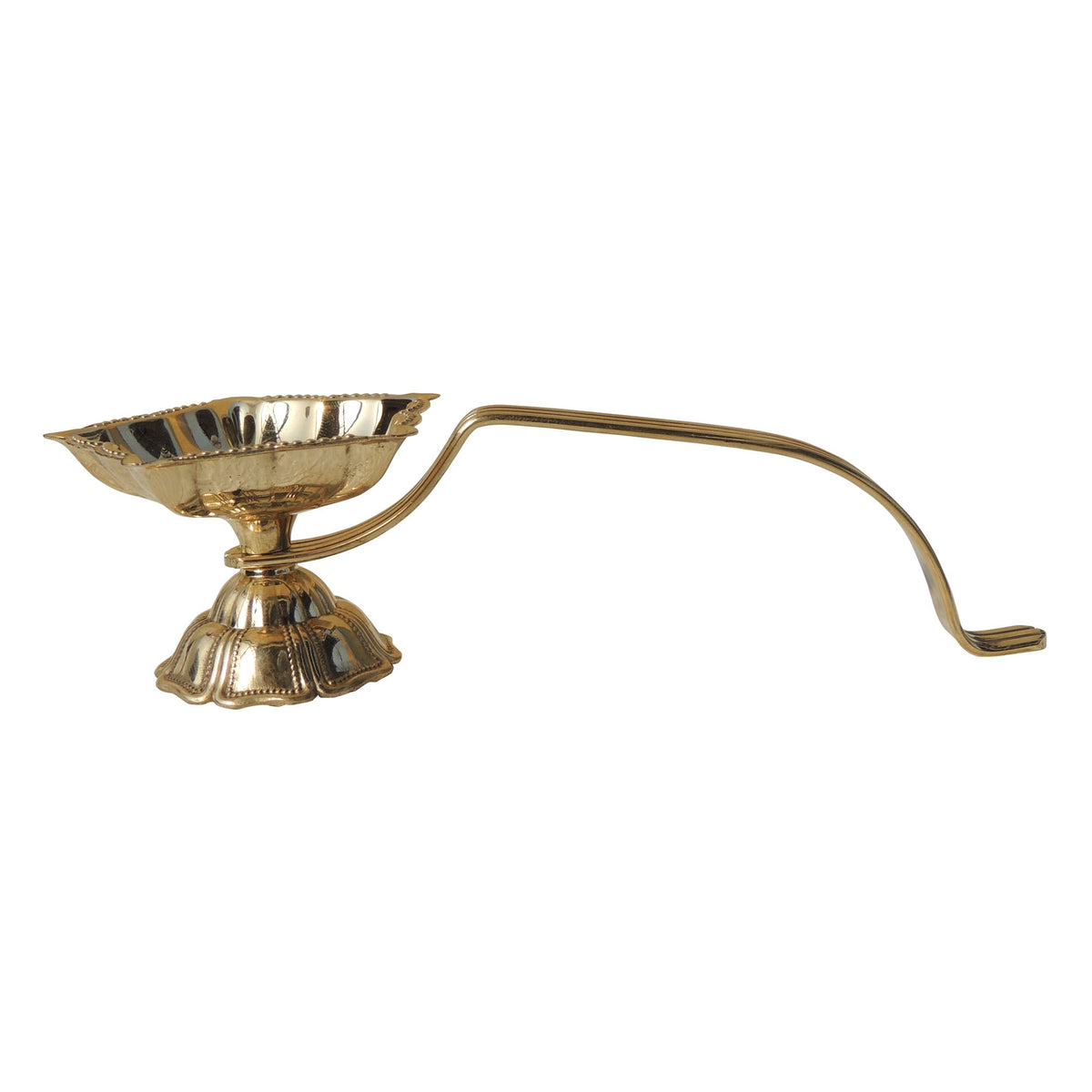 Brass Decorative Akhand Deepak - 7*2.6*1.7 Inch (F780 C)